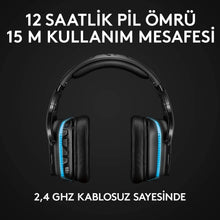 Load image into Gallery viewer, Logitech G935 Gaming Headset Kabellos mit 7.1 Surround Sound/Lightsync