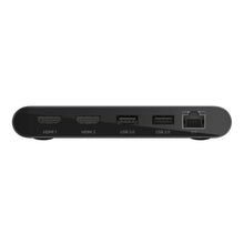 Load image into Gallery viewer, Belkin Thunderbolt 3 Dock Mini HD With Cable - Usb C Hub - Usb C Docking Station For Macos & Windows, Dual 4K @60hz, 40Gbps Transfer Speed, With Ethernet Port, BLACK