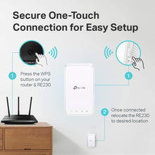 Load image into Gallery viewer, TP-Link AC750 WiFi Extender (RE230), Covers Up to 1200 Sq.ft and 20 Devices, Dual Band WiFi Range Extender, WiFi Booster to Extend Range of WiFi Internet Connection, OneMesh Compatible