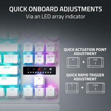 Load image into Gallery viewer, Razer - Huntsman V3 Pro TKL Wired Analog Optical Esports Keyboard with with Snap Tap Mode Rapid Trigger and Adjustable Actuation - White