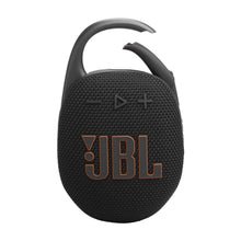 Load image into Gallery viewer, JBL Clip 5 - Ultra-PortaJBL Clip 5 - Ultra-Portable, Waterproof & Dustproof Bluetooth Speaker, Big Pro Sound with Punchy bass, Integrated Carabiner, Up to 12 Hours of Play, (Black) (Renewed)