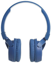 Load image into Gallery viewer, JBL Pure Bass Sound Bluetooth JBLT450BTBLU Wireless On-Ear Headphones Blue