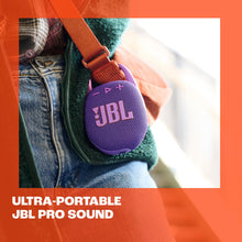 Load image into Gallery viewer, JBL Clip 5 - Ultra-PortaJBL Clip 5 - Ultra-Portable, Waterproof & Dustproof Bluetooth Speaker, Big Pro Sound with Punchy bass, Integrated Carabiner, Up to 12 Hours of Play, (Black) (Renewed)