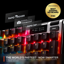 Load image into Gallery viewer, SteelSeries Apex Pro Mini HyperMagnetic Gaming Keyboard – Adjustable Actuation – Compact 60% Form Factor – RGB – PBT Keycaps – USB-C (Renewed)