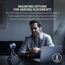 Load image into Gallery viewer, Razer Kiyo Pro Streaming Webcam: Uncompressed 1080p 60FPS - High-Performance Adaptive Light Sensor - HDR-Enabled - Wide-Angle Lens with Adjustable FOV - Lightning-Fast USB 3.0 (Renewed)