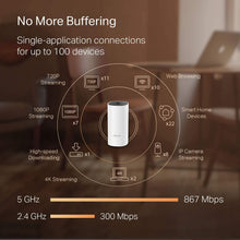 Load image into Gallery viewer, TP-Link Deco Whole Home Mesh WiFi System – Up to 5,500 Sq.ft. Coverage, WiFi Router/Extender Replacement, Gigabit Ports, Seamless Roaming, Parental Controls, Works with Alexa(Deco M4 3-Pack)