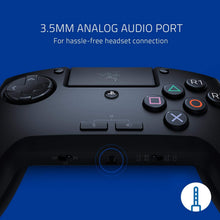 Load image into Gallery viewer, Razer Raion Fightpad for PS4, PS5 Fighting Game Controller: 8 Way D-Pad - Mechanical Switch Front Buttons - 3.5mm Headset Jack – Black