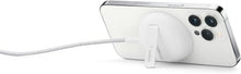 Load image into Gallery viewer, Belkin Wireless Charger, Fast Charging Up to 15W w/Official Made-for-MagSafe Module and Pad Style, Metal Kickstand for iPhone 14, 14 Plus, 14 Pro, 14 Pro Max, 13, 12 and Other MagSafe iPhones - White