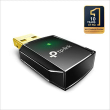Load image into Gallery viewer, TP-Link Archer T2U 11AC USB WiFi Adapter - Dual Band 2.4G/5G AC600 Wireless Network Card, WiFi Dongle, Mini size, Supports Windows (XP/7/8/8.1/10), Mac OS (10.7~10.14)