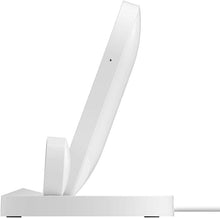 Load image into Gallery viewer, Belkin 3-In-1 Wireless Charging Station - Fast Wireless Charging For Apple Iphone 14, Iphone 13 & Iphone 12 Series & Apple Watch (All Series) - With Additional USB A Port For Multiple Devices (White)