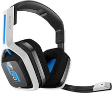 Load image into Gallery viewer, ASTRO Gaming A20 Wireless Headset Gen 2 for PlayStation 5, PlayStation 4, PC & Mac - White/Blue (Renewed)