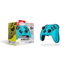 Load image into Gallery viewer, PDP REMATCH Enhanced Wireless Licensed Nintendo Switch Pro Controller, Switch Lite/OLED Compatible, Customizable Buttons/Joysticks, Motion Sensing (Blue Camo)