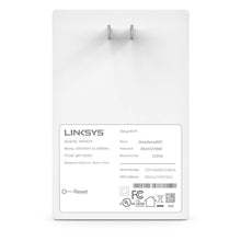 Load image into Gallery viewer, Linksys WHW0101P Velop Mesh WiFi Extender: Wall Plug-in, Wireless Range and Speed Booster for Velop Mesh Wi-Fi System, Single Outlet (White)