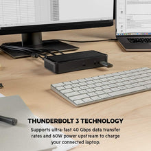 Load image into Gallery viewer, Belkin Thunderbolt Cable (Thunderbolt Dock for Mac and Windows) Dual 4K @60Hz, 40Gbps Transfer Speeds, 60W Upstream Charging