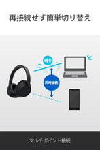 Load image into Gallery viewer, Sony WH-CH720NW Noise Canceling Wireless Bluetooth Headphones - Built-in Microphone - up to 35 Hours Battery Life and Quick Charge - Matte White