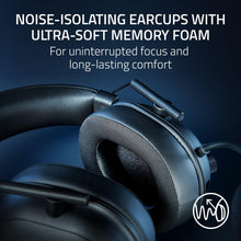Load image into Gallery viewer, Razer BlackShark V2 HyperSpeed for PC - Wireless Ultra-Lightweight Esports Headset (280g, HyperClear Super Wideband Mic, Triforce Titanium 50 mm Drivers, Bluetooth) Black (Renewed)