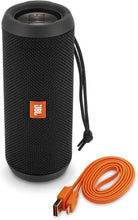 Load image into Gallery viewer, JBL Flip 3 Stealth Edition Waterproof Portable Bluetooth Speaker with Rich Deep Bass Black