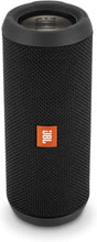 Load image into Gallery viewer, JBL Flip 3 Stealth Edition Waterproof Portable Bluetooth Speaker with Rich Deep Bass Black