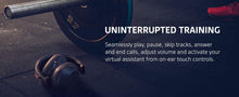 Load image into Gallery viewer, Plantronics BackBeat FIT 6100 BT Headphones Black Bluetooth Headphones and Headsets