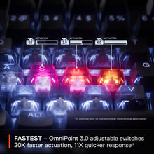 Load image into Gallery viewer, SteelSeries Apex Pro Mini HyperMagnetic Gaming Keyboard – Adjustable Actuation – Compact 60% Form Factor – RGB – PBT Keycaps – USB-C (Renewed)