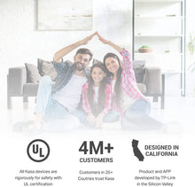 Load image into Gallery viewer, Kasa Smart Plug by TP-Link, Smart Home Wi-Fi Outlet works with Alexa, Echo, Google Home & IFTTT,No Hub Required, Remote Control, 15 Amp, UL certified, 3-Pack (HS105P3),White