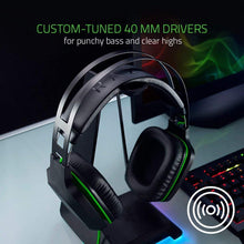 Load image into Gallery viewer, Razer Electra V2 - 7.1 Surround Sound Gaming Headset with Detachable Microphone - Compatible with PC, Xbox One & Playstation 4 (Certified Refurbished)