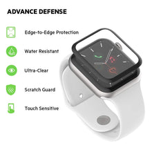 Load image into Gallery viewer, Belkin Apple Watch Series 6 40mm Screen Protector, Edge-to-Edge Coverage Compatible with Apple Watch Series 6, 5, 4, SE for 40mm