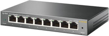 Load image into Gallery viewer, TP-Link 8-Port Gigabit Ethernet Easy Smart Switch | Unmanaged Pro | Plug and Play | Desktop | Sturdy Metal w/Shielded Ports | Limited Lifetime Replacement (TL-SG108E) (Renewed)