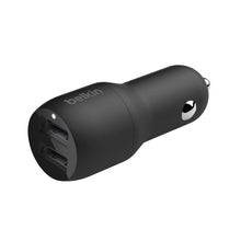 Load image into Gallery viewer, Belkin 24 Watt Dual USB Car Charger