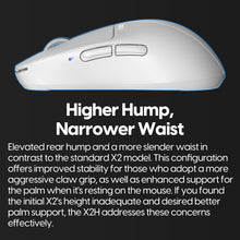 Load image into Gallery viewer, Pulsar Gaming Gears X2 V2 and X2 H and X2 A Series Wireless Gaming Mouse, Ultra Lightweight, Symmetrical, Optical Switch, 2.4 Ghz 1 ms, 26000 DPI, PAW3395 Sensor (Renewed)