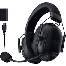 Load image into Gallery viewer, Razer BlackShark V2 HyperSpeed for PC - Wireless Ultra-Lightweight Esports Headset (280g, HyperClear Super Wideband Mic, Triforce Titanium 50 mm Drivers, Bluetooth) Black