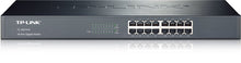 Load image into Gallery viewer, TP-Link 16-Port Gigabit Ethernet Unmanaged Switch | Plug and Play | Metal | Desktop/Rackmount | Fanless | Limited Lifetime (Renewed)