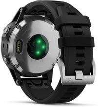 Load image into Gallery viewer, Garmin fēnix 5 Plus, Premium Multisport GPS Smartwatch, Features Color Topo Maps, Heart Rate Monitoring, Music and Pay, Black/Silver, Europe