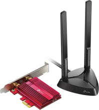 Load image into Gallery viewer, TP-Link WiFi 6 AX3000 PCIe WiFi Card (Archer TX3000E), Up to 2400Mbps, Bluetooth 5.2, 802.11AX Dual Band Wireless Adapter with MU-MIMO,OFDMA,Ultra-Low Latency, Supports Windows 11, 10 (64bit) only