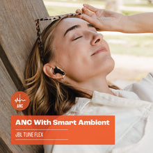 Load image into Gallery viewer, JBL Tune Flex - True Wireless Noise Cancelling Earbuds (Blue), Small (Renewed)