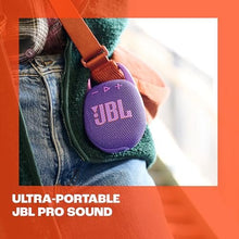Load image into Gallery viewer, JBL Clip 5 - Ultra-PortaJBL Clip 5 - Ultra-Portable, Waterproof & Dustproof Bluetooth Speaker, Big Pro Sound with Punchy bass, Integrated Carabiner, Up to 12 Hours of Play, (Black) (Renewed)