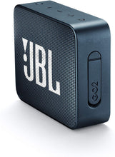 Load image into Gallery viewer, jbl Go 2 Portable Bluetooth Waterproof Speaker (Navy) (Renewed)