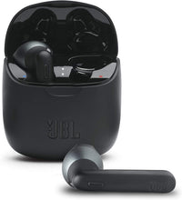 Load image into Gallery viewer, JBL TUNE 225TWS True Wireless Earbud Headphones (Black) - JBLT225TWSBLKAM (Renewed)