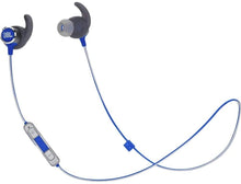 Load image into Gallery viewer, JBL Reflect Mini 2.0, in-Ear Wireless Sport Headphone with 3-Button mic/Remote - Blue (Renewed)
