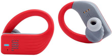 Load image into Gallery viewer, JBL Endurance Peak Waterproof Sport in-Ear Headphones with Built-in Remote and Microphone (Red) (Renewed)