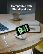 Load image into Gallery viewer, Belkin 3-in-1 MagSafe-Compatible iPhone Charger 15W, Foldable Magnetic Qi2-Certified Wireless Charging Station for iPhone 16, Apple Watch Series 10, AirPods 4, and More