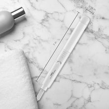 Load image into Gallery viewer, Conair Travel Flat Iron, Portable Hair Straightener, Mini 1/2 Inch Ceramic Flat Iron with Storage in White by Travel Smart