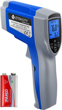 Load image into Gallery viewer, Etekcity Gun Non-contact-58°F ~1022°F (-50°C ~ 550°C) ith Adjustable Emissivity & Max Measure for Meat Refrigerator Pool Oven, Blue