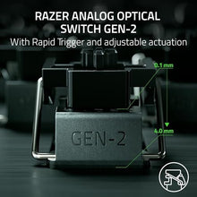 Load image into Gallery viewer, Razer - Huntsman V3 Pro TKL Wired Analog Optical Esports Keyboard with with Snap Tap Mode Rapid Trigger and Adjustable Actuation - White