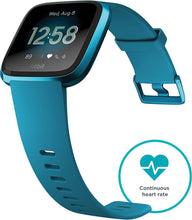 Load image into Gallery viewer, Fitbit Versa Lite Edition Smartwatch with S/L bands - White/Silver (Renewed)