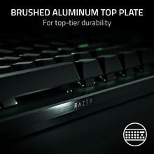 Load image into Gallery viewer, Razer Huntsman V3 Pro Gaming Keyboard: Analog Optical Switches w/Rapid Trigger & Adjustable Actuation - Media Keys & Dial - Doubleshot PBT Keycaps - Aluminum Top Plate - Wrist Rest (Renewed)