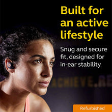 Load image into Gallery viewer, Jabra Elite Active 65t Alexa Enabled True Wireless Sports Earbuds with Charging Case – Copper Blue (Renewed)
