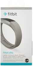 Load image into Gallery viewer, Fitbit Alta, Accessory Band, Leather, Graphite, Small