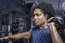 Load image into Gallery viewer, Monster iSport Strive in-Ear Headphones with Mic v3 - in-Ear with Mic - Black