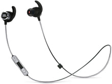 Load image into Gallery viewer, JBL Reflect Mini 2 Wireless In-Ear Sport Headphones with Three-Button Remote and Microphone - Black (Renewed)